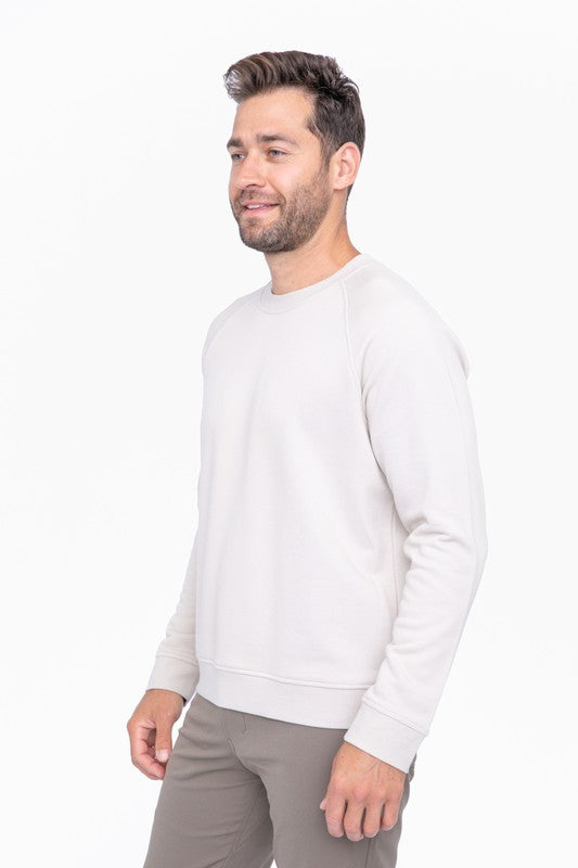 Cotton Blend Classic Crewneck