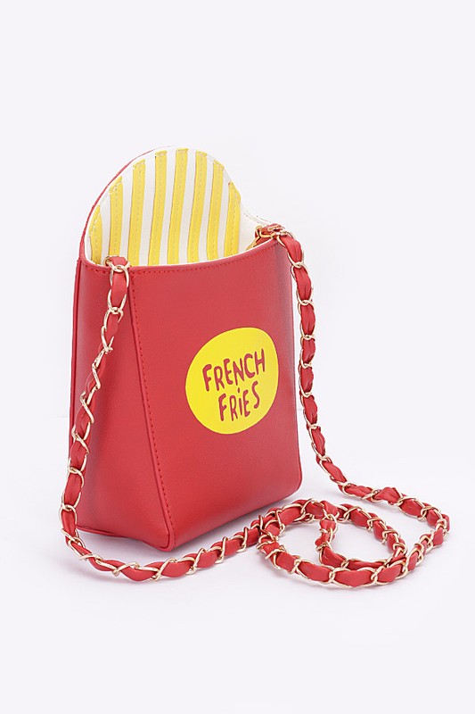 French Fries Crossbody Swing Clutch