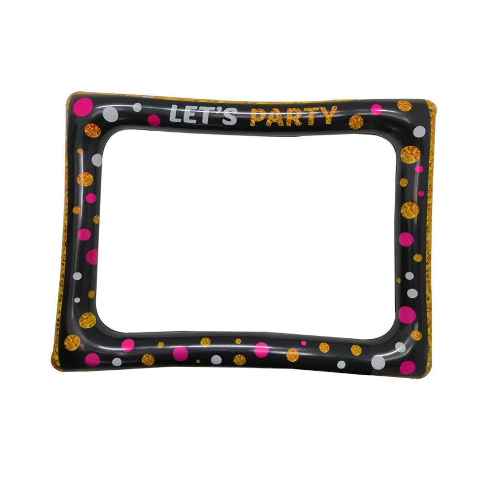 Inflatable Frame Festival Photo Booth Props Selfie Picture Frame Decoration Baby Shower Wedding Carnival