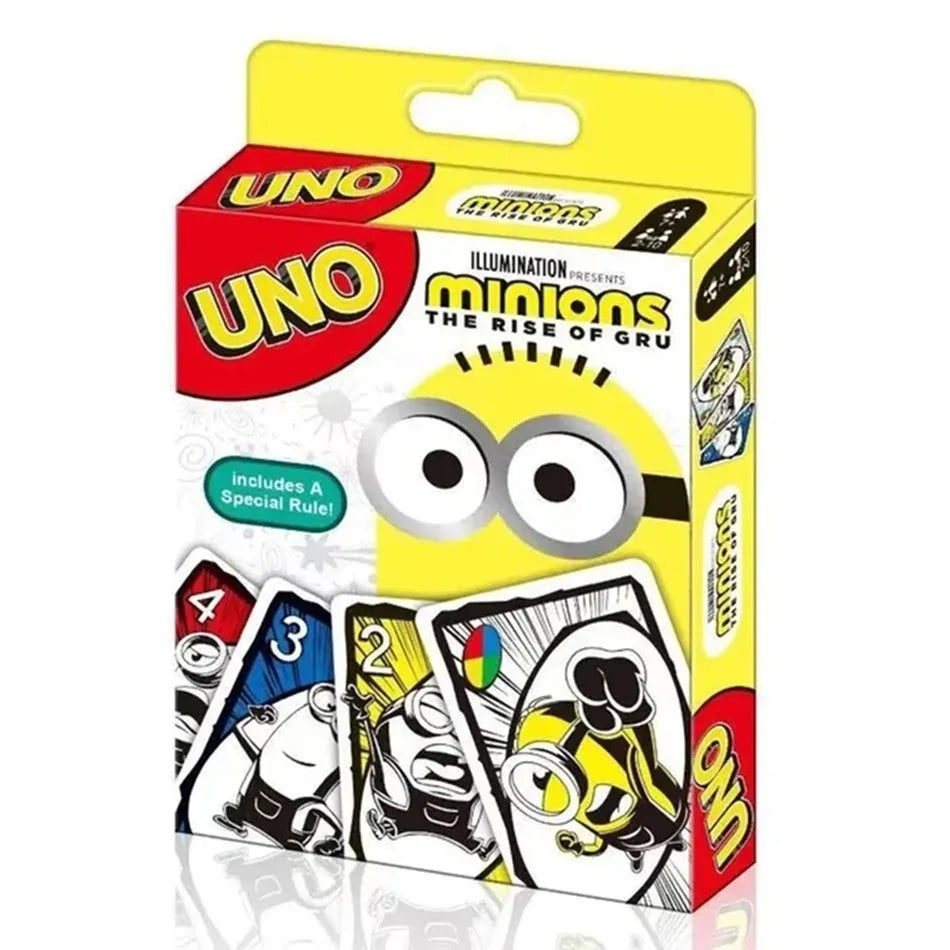 New UNO Interstellar Baby Harry Potter Pokemon Minecraft Matching uno Card Game Multiplayer Funny Family Friends Party Boardgame