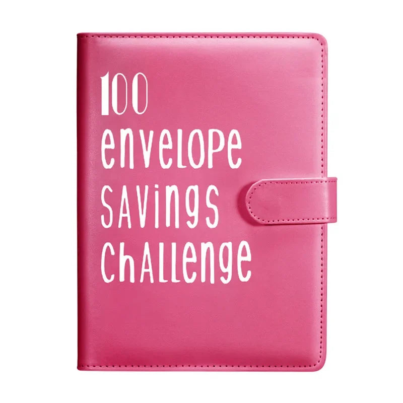 100 Envelope Cash Savings Challenge, Saving Challenge Envelop Book, Budget Envelope Financial Assistant, A5 Size Cash Laser Bind