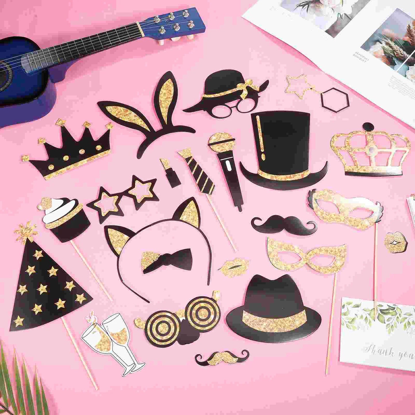 Photo Booth Props Photo Props Party Decorations Photobooth Props For Birthday New Years