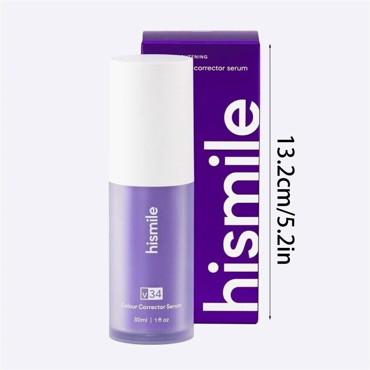 Hi Smile Purple Toothpaste for Teeth Whitening, Purple Toothpaste, White Teeth, Toothpaste For Pain Sensitive Teeth, Teeth Whitening Toothpaste