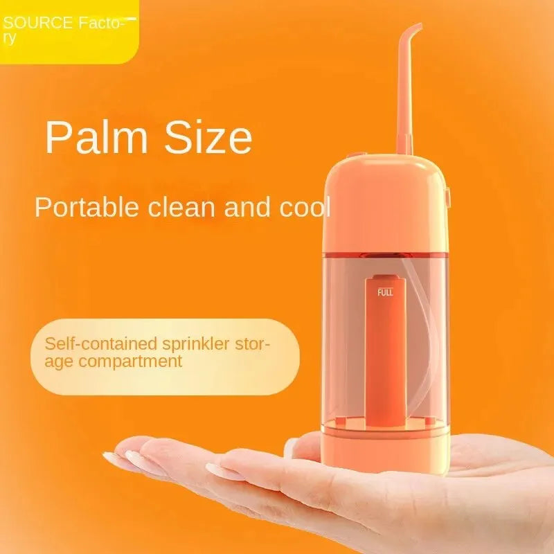 Portable Oral Irrigator Dental Flosser Product for Cleaning Teeth Water Thread Flosser Nozzle Mouth Washing Machine Dropshipping