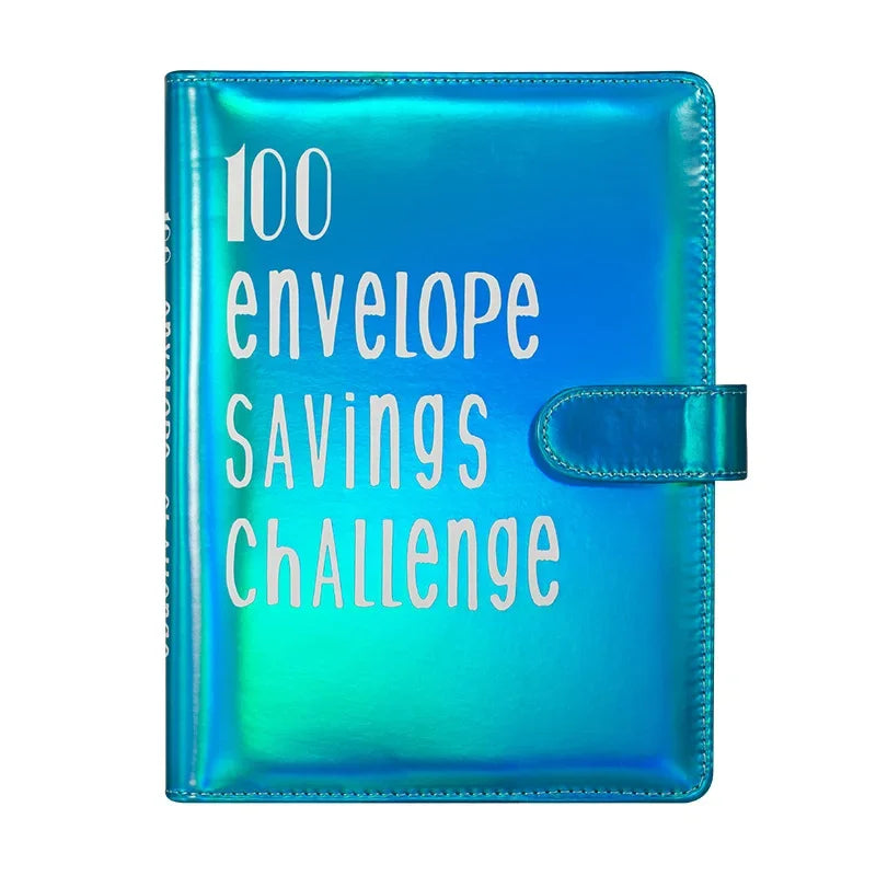 100 Envelope Cash Savings Challenge, Saving Challenge Envelop Book, Budget Envelope Financial Assistant, A5 Size Cash Laser Bind