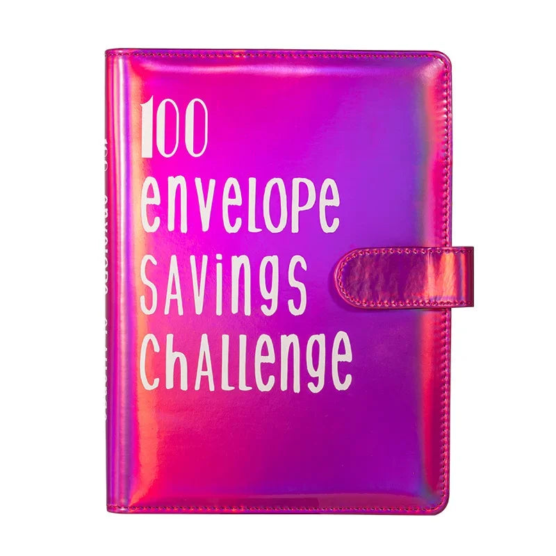 100 Envelope Cash Savings Challenge, Saving Challenge Envelop Book, Budget Envelope Financial Assistant, A5 Size Cash Laser Bind