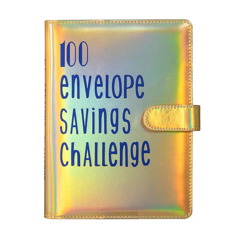 100 Envelope Cash Savings Challenge, Saving Challenge Envelop Book, Budget Envelope Financial Assistant, A5 Size Cash Laser Bind