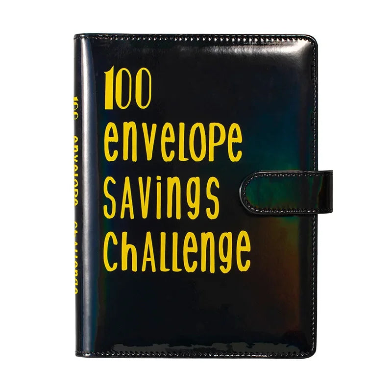 100 Envelope Cash Savings Challenge, Saving Challenge Envelop Book, Budget Envelope Financial Assistant, A5 Size Cash Laser Bind