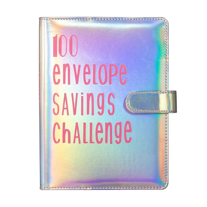 100 Envelope Cash Savings Challenge, Saving Challenge Envelop Book, Budget Envelope Financial Assistant, A5 Size Cash Laser Bind