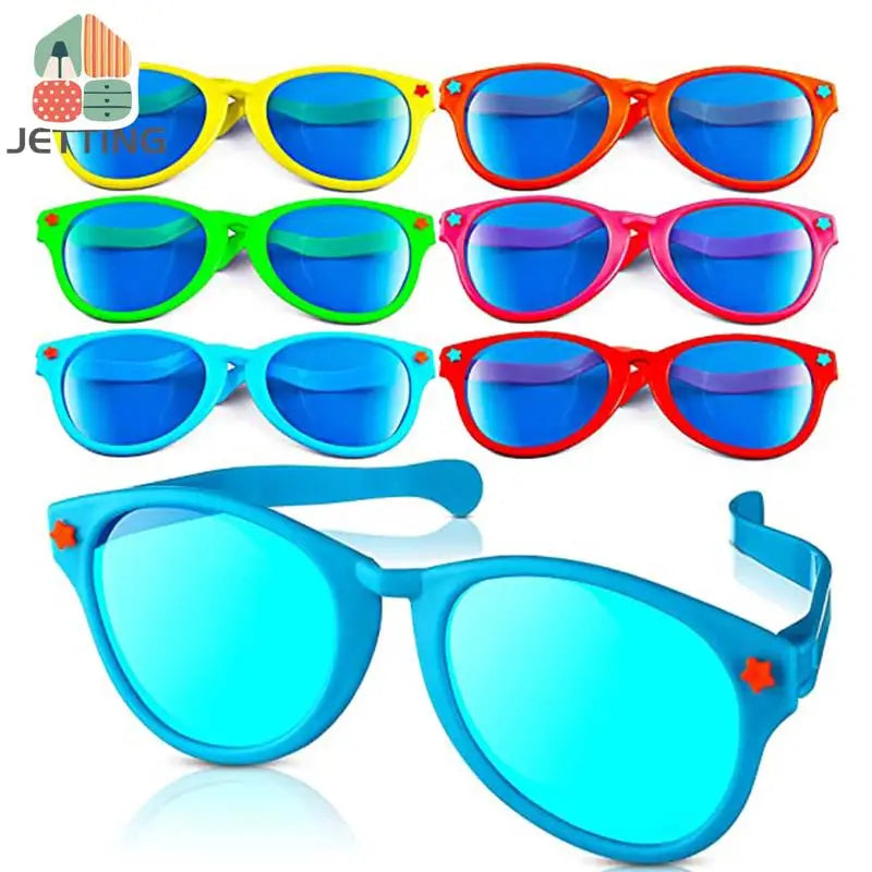 Jumbo Party Sunglasses Plastic Funny Oversized Sunglasses Prop Party Favors for Adults Festival Summer Holiday Supplies