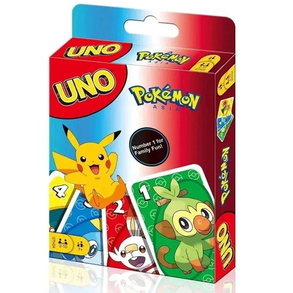 New UNO Interstellar Baby Harry Potter Pokemon Minecraft Matching uno Card Game Multiplayer Funny Family Friends Party Boardgame