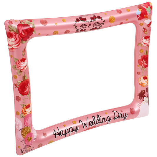 Wedding Inflatable Photo Frame Decor Prop Party Ornament Selfie Frames Supplies Photography