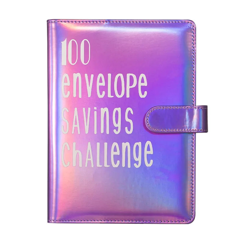 100 Envelope Cash Savings Challenge, Saving Challenge Envelop Book, Budget Envelope Financial Assistant, A5 Size Cash Laser Bind