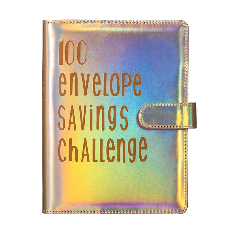 100 Envelope Cash Savings Challenge, Saving Challenge Envelop Book, Budget Envelope Financial Assistant, A5 Size Cash Laser Bind