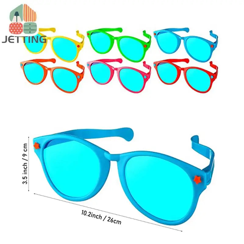 Jumbo Party Sunglasses Plastic Funny Oversized Sunglasses Prop Party Favors for Adults Festival Summer Holiday Supplies